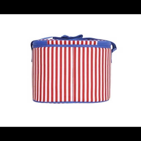 Ozark Trail 12 Can Soft Sided Cooler Red/White - Picture 2 of 5